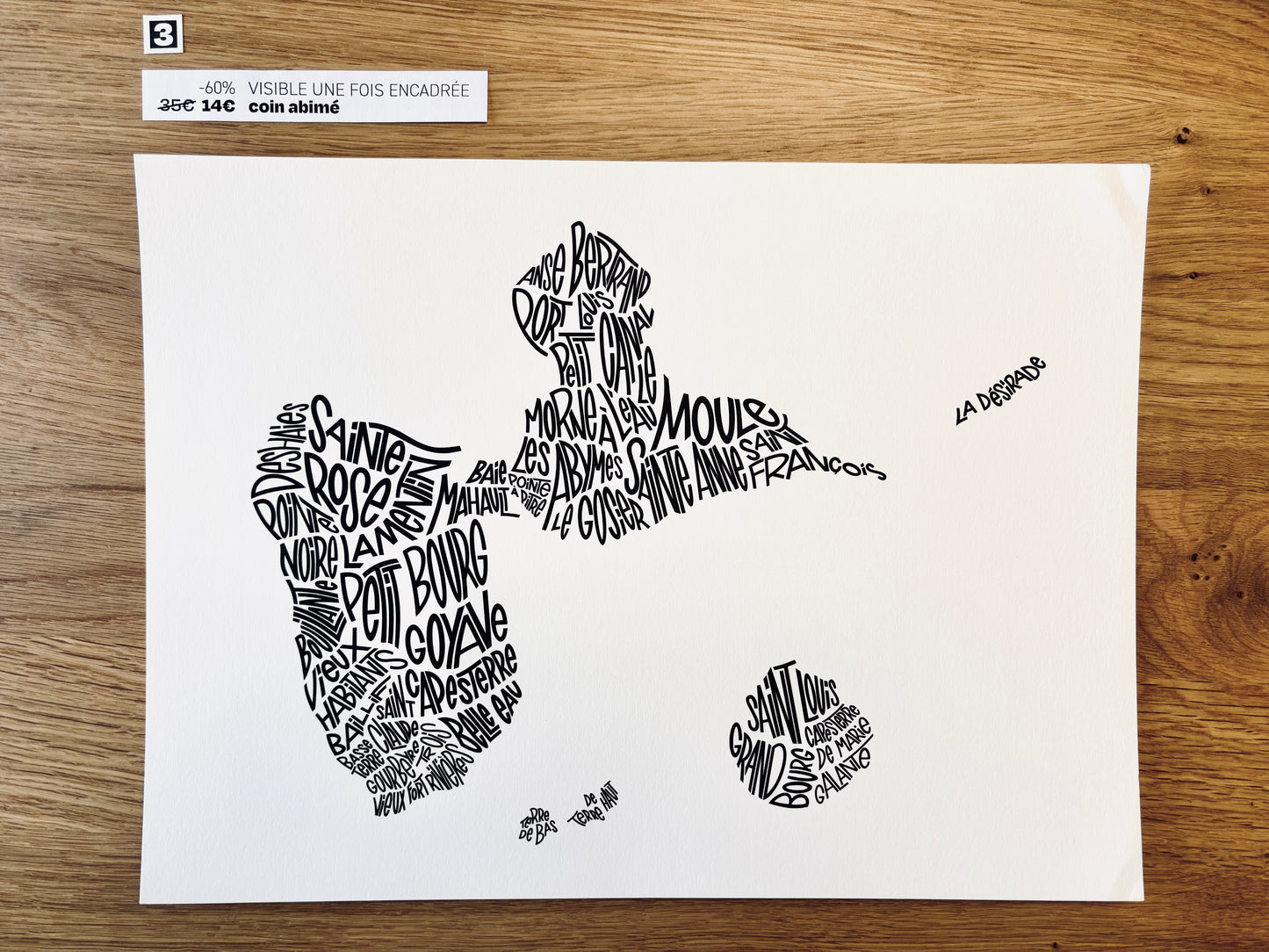 Les imparfaits - Guadeloupe 30x40cm