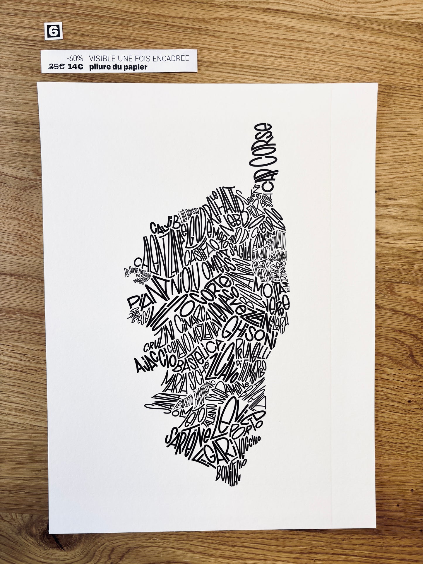 Les imparfaits - Corse 30x40cm