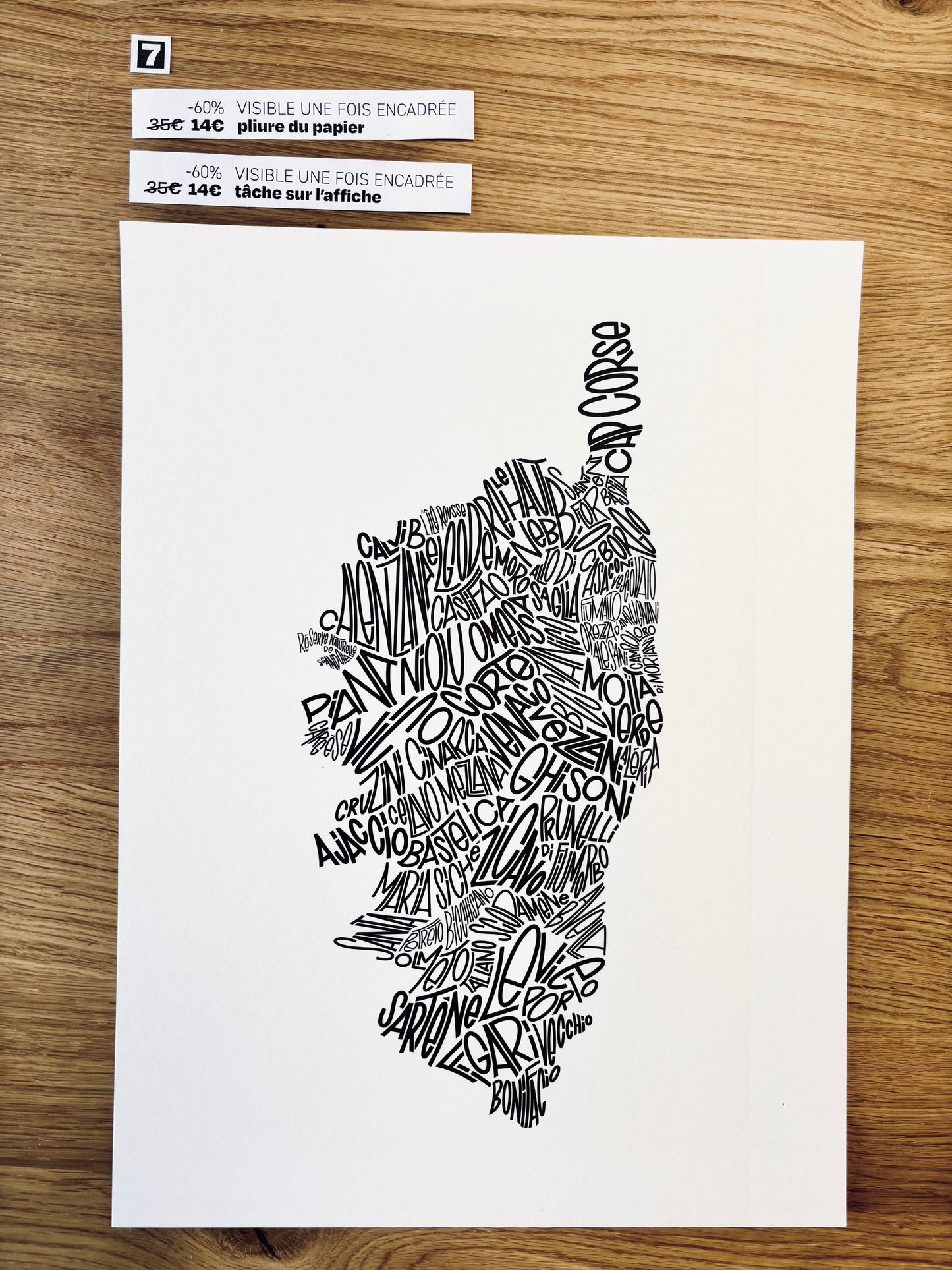 Les imparfaits - Corse 30x40cm