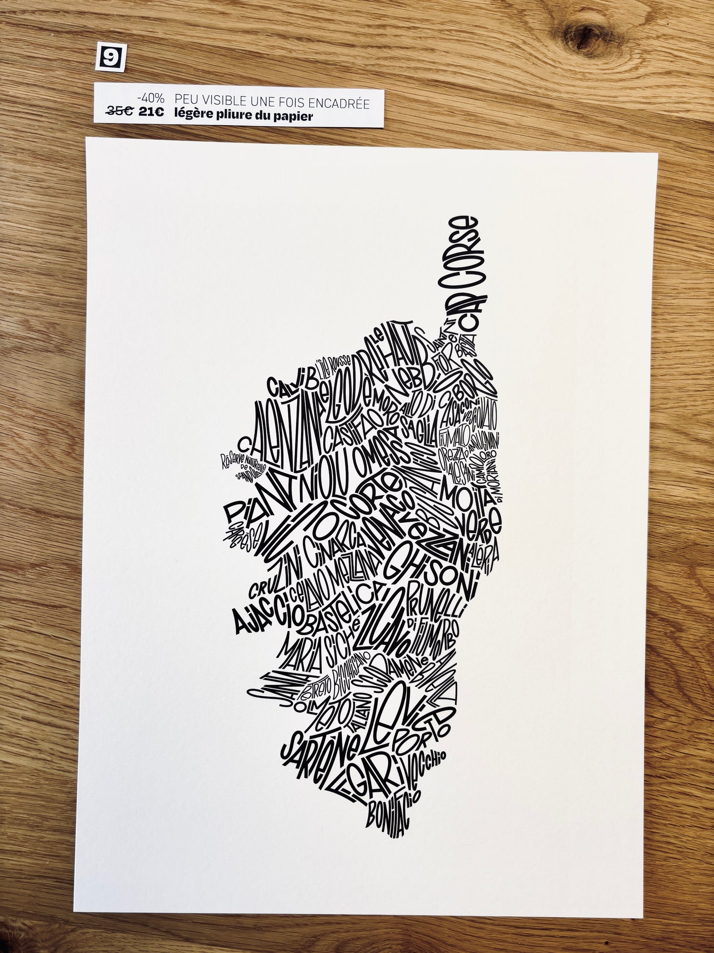 Les imparfaits - Corse 30x40cm