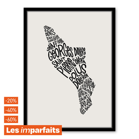 Les imparfaits - Île d'Oléron 30x40cm