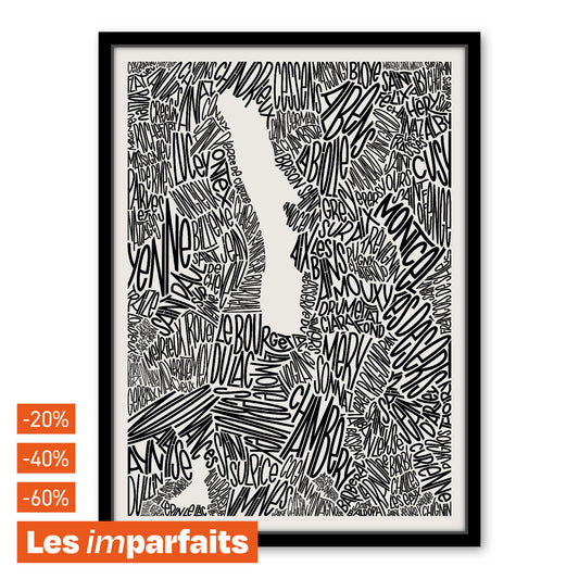 Les imparfaits - Lac du Bourget 30x40cm