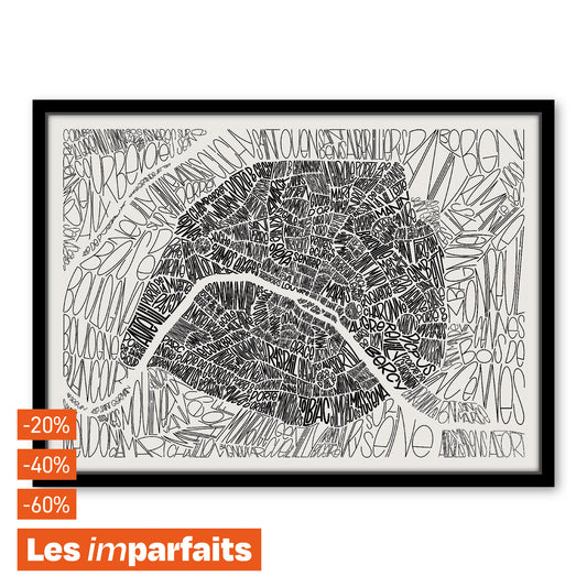 Les imparfaits - Paris 30x40cm