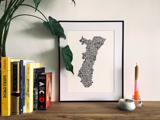 Affiche Grand Est & Alsace | Déco Murale | Les Petits Plans