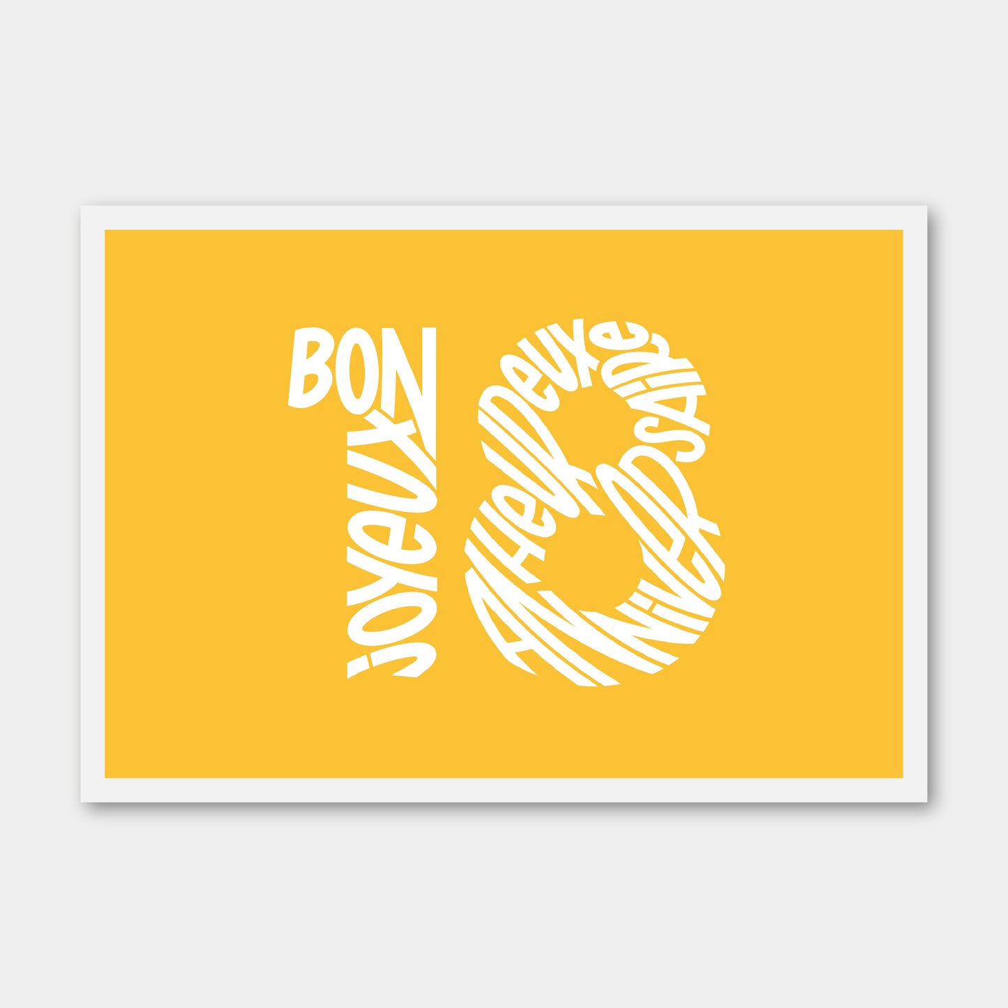 Carte postale - Anniversaire 18 ans