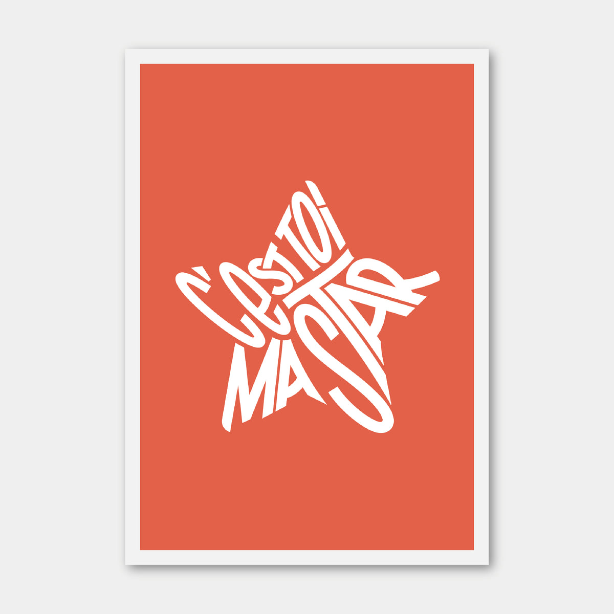 Carte postale - Ma star