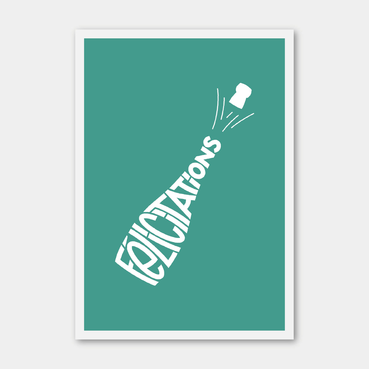 Carte postale - Félicitations