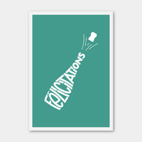 Carte postale - Félicitations