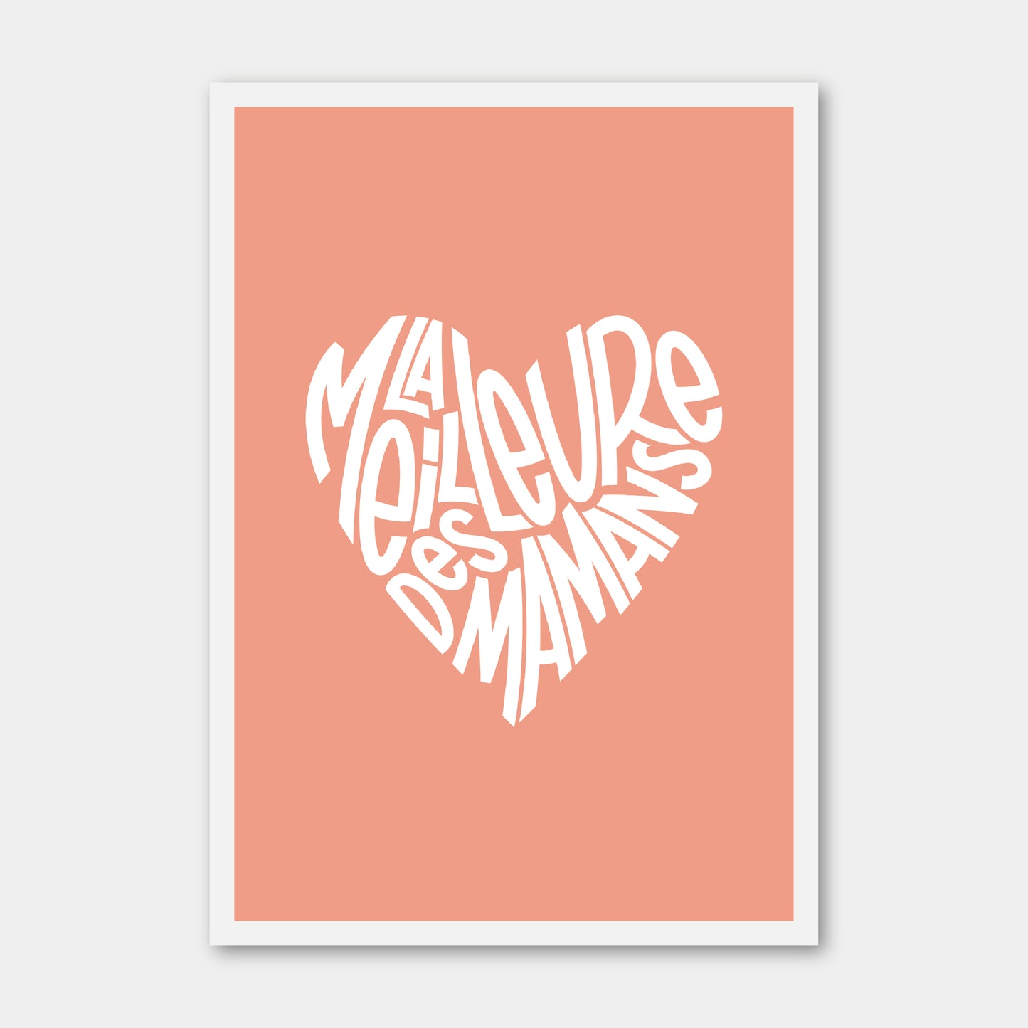 Carte postale - Meilleure maman