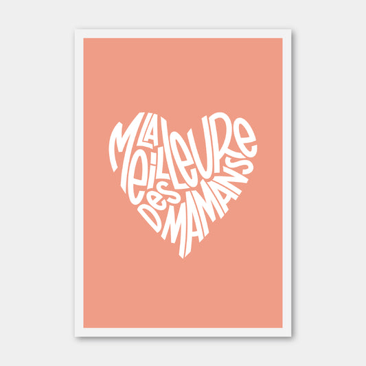 Carte postale - Meilleure maman