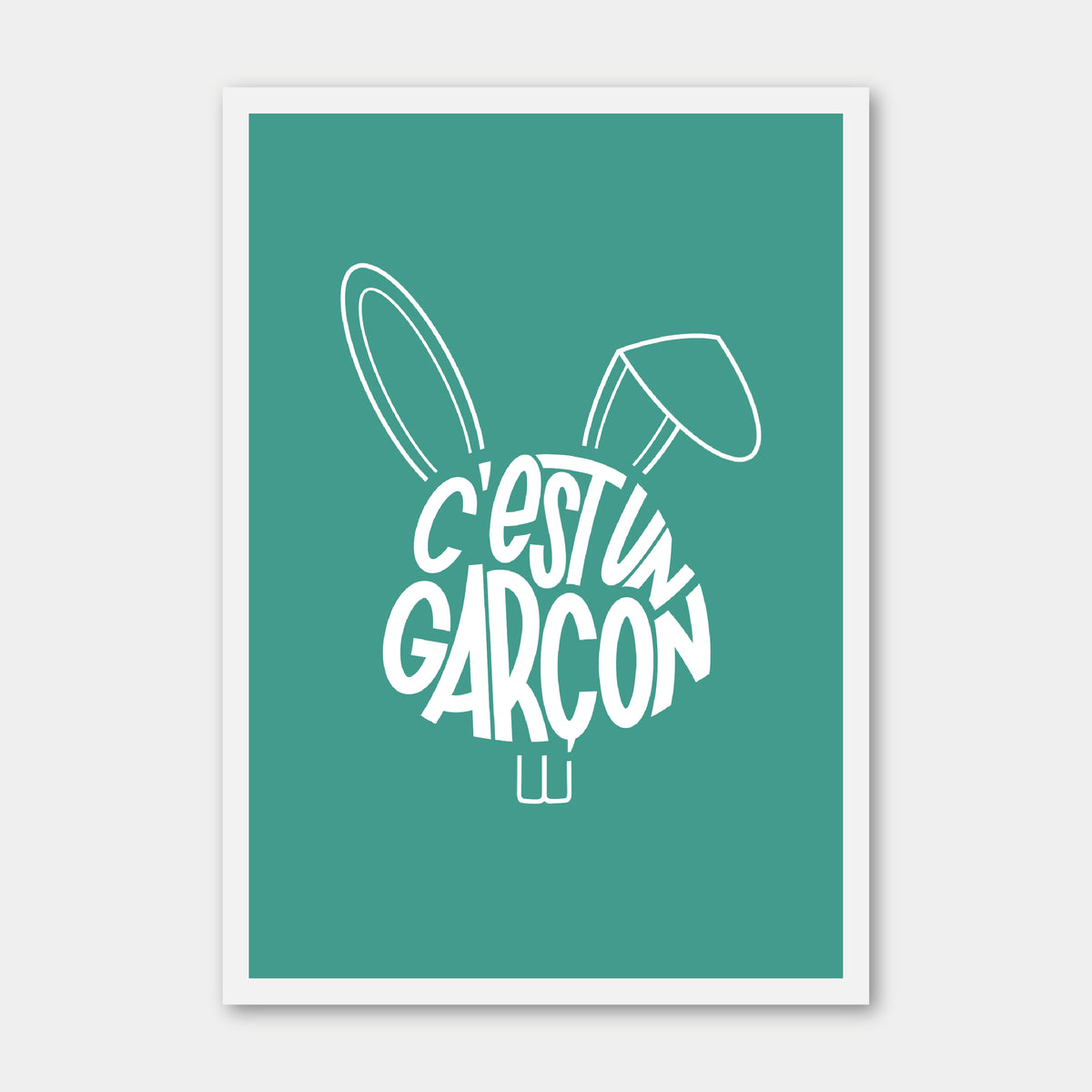 Carte postale - Naissance garçon