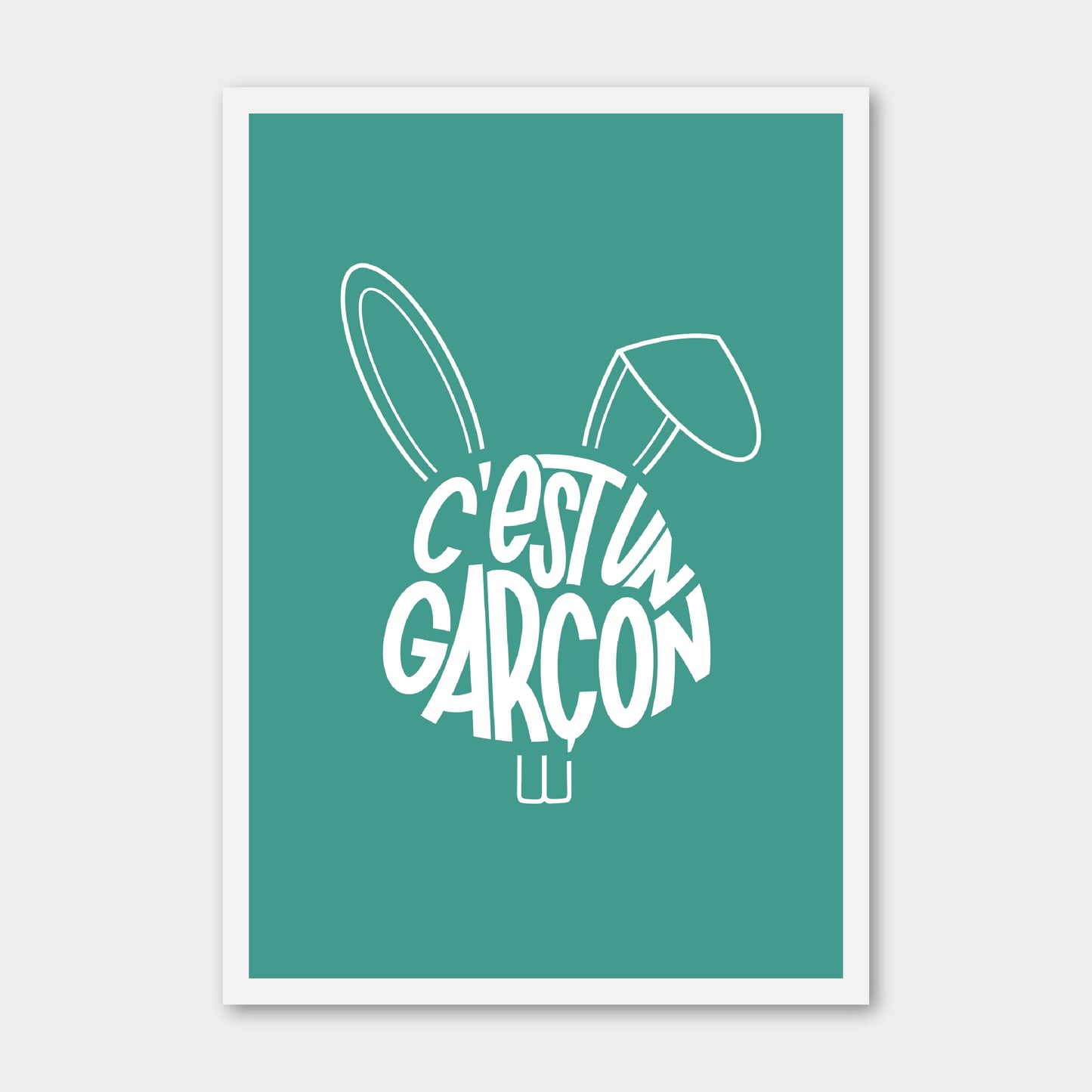 Carte postale - Naissance garçon