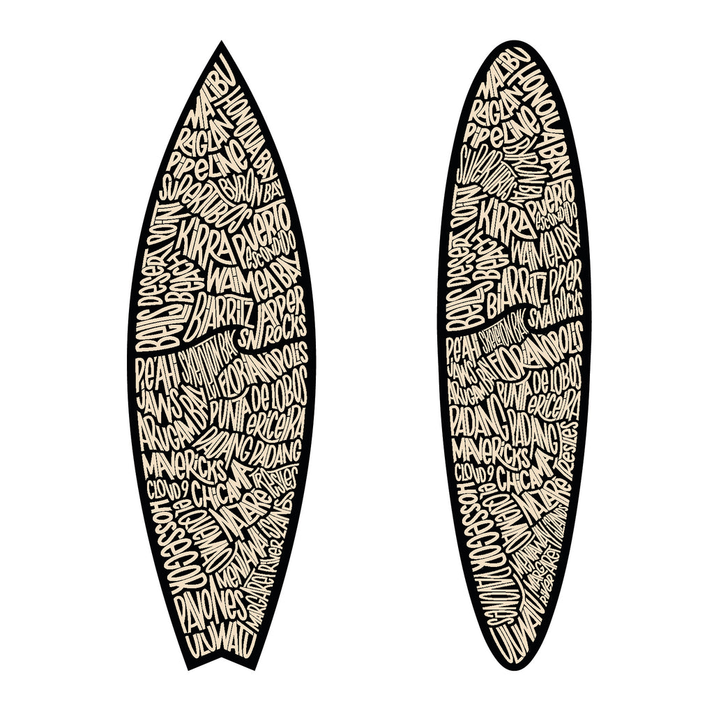 Planche de surf - Les 30 plus beaux spots de surf
