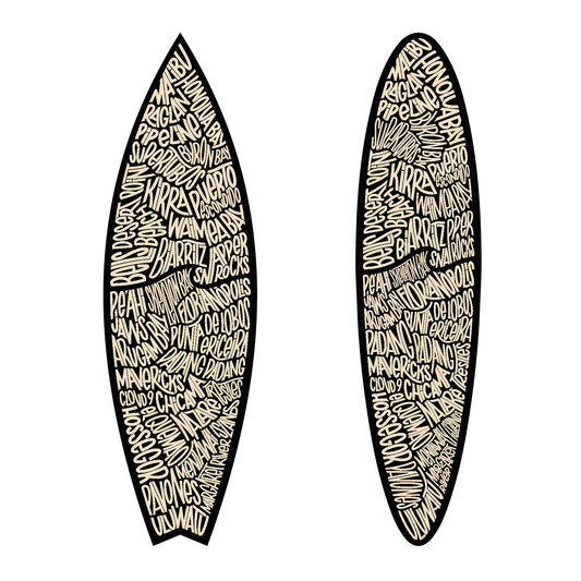 Planche de surf - Les 30 plus beaux spots de surf