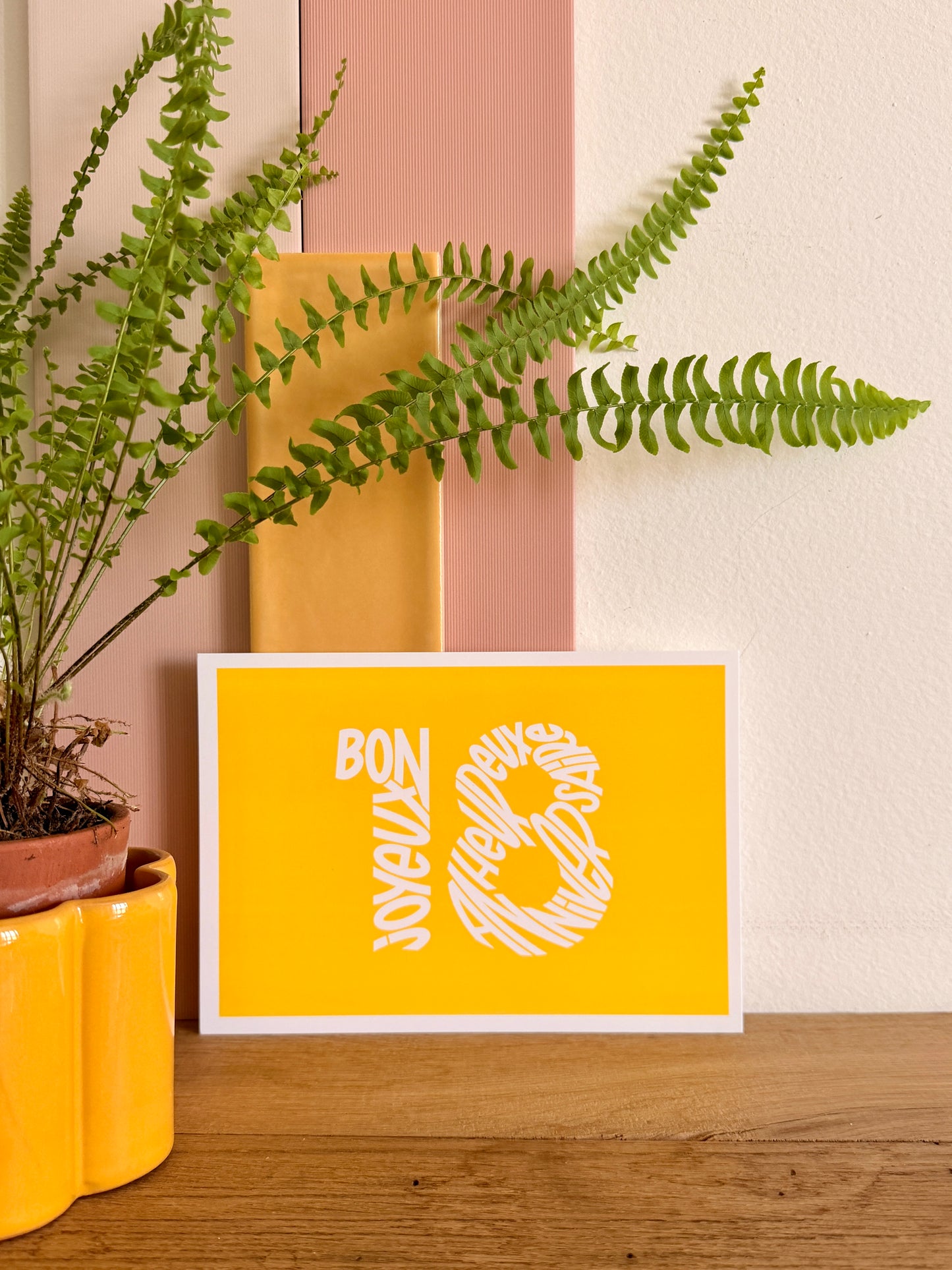 Carte postale - Anniversaire 18 ans