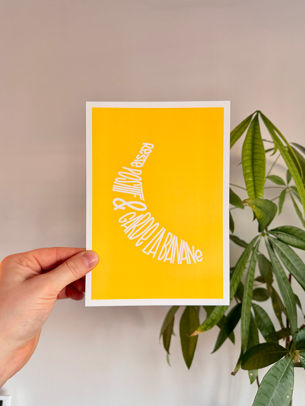 Carte postale - Reste positif