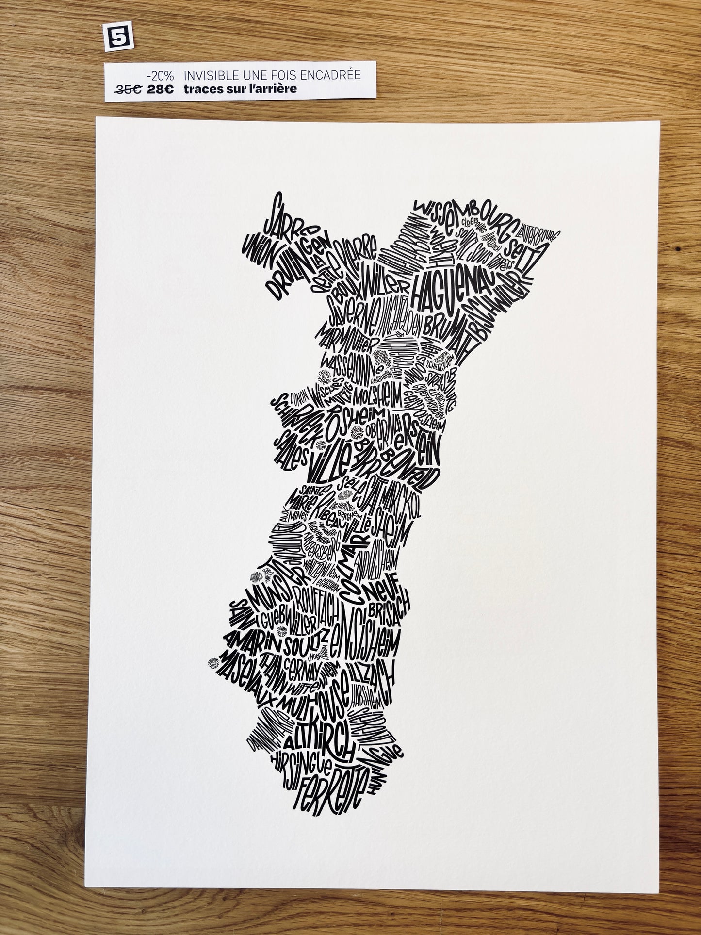 Les imparfaits - Alsace 30x40cm