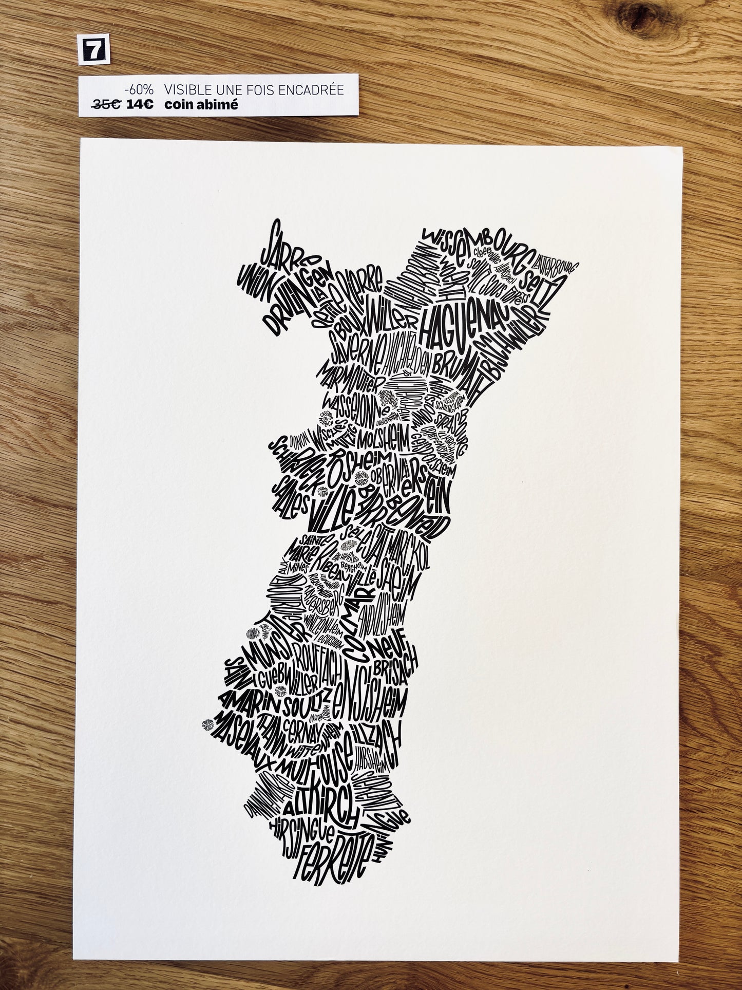 Les imparfaits - Alsace 30x40cm