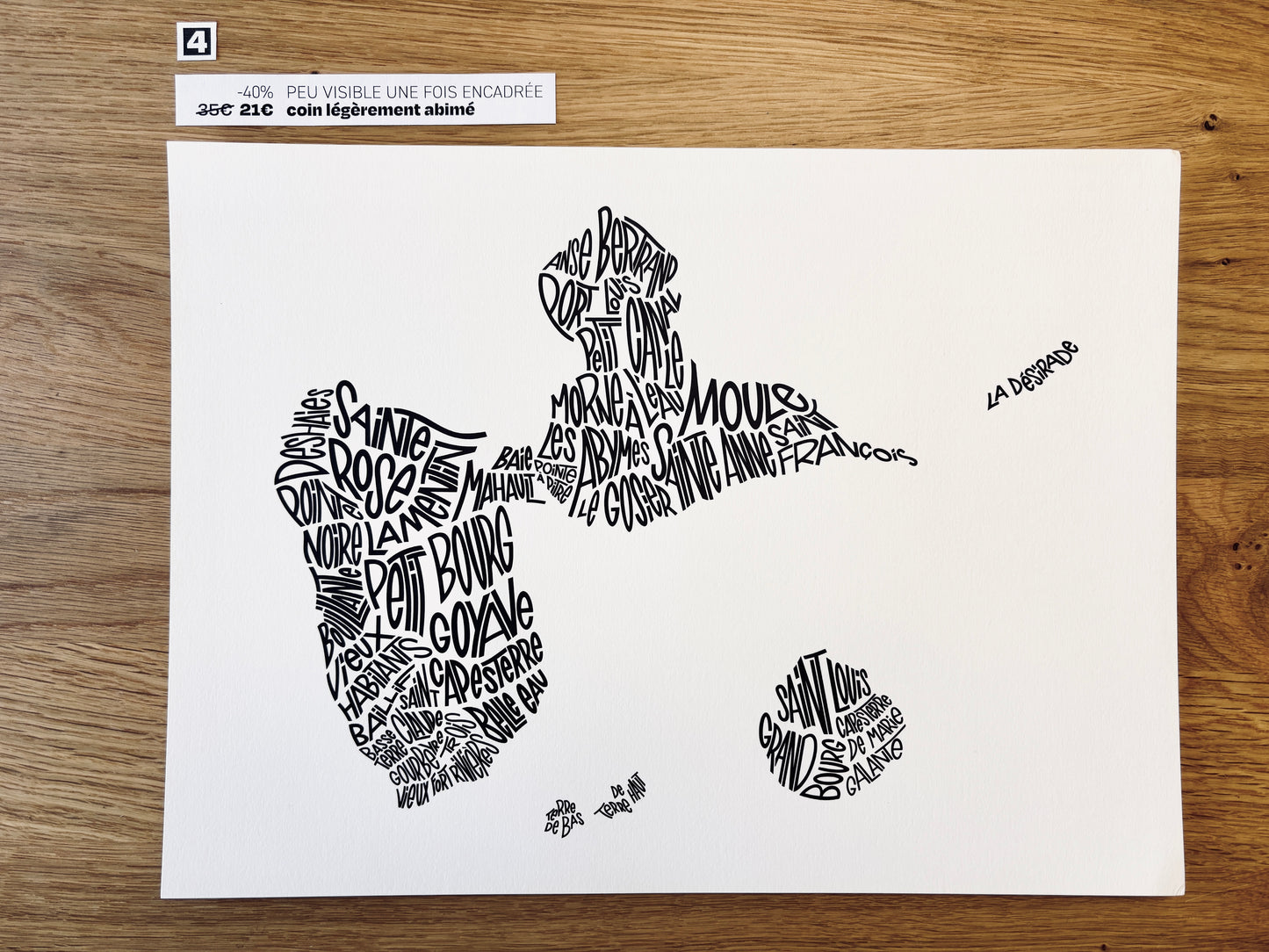 Les imparfaits - Guadeloupe 30x40cm