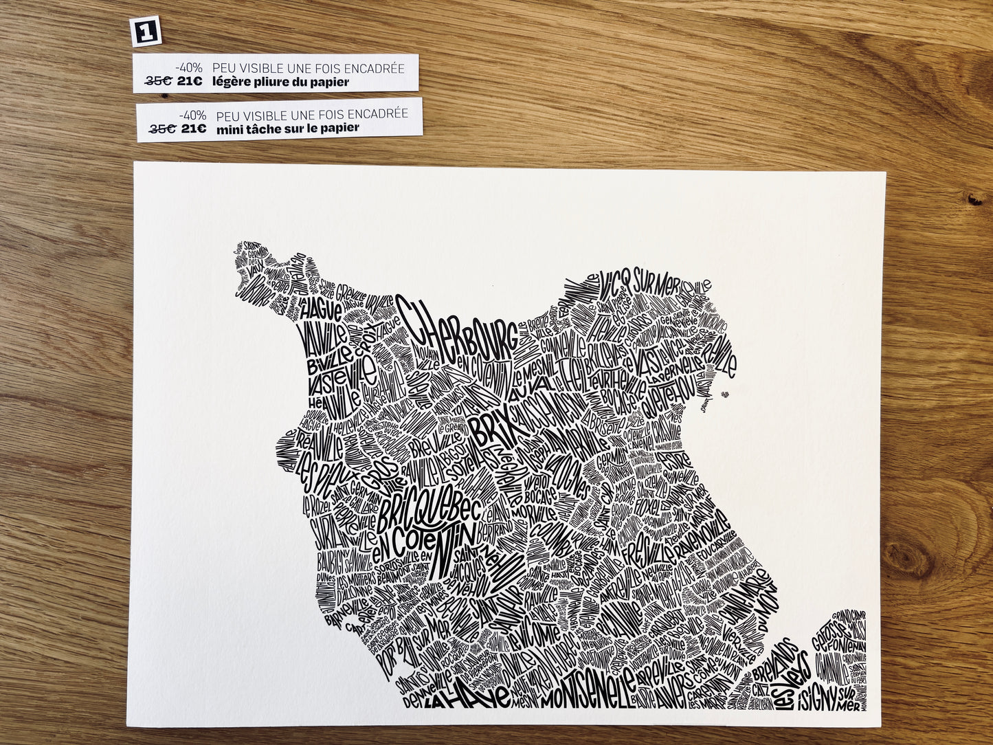 Les imparfaits - Cotentin 30x40cm