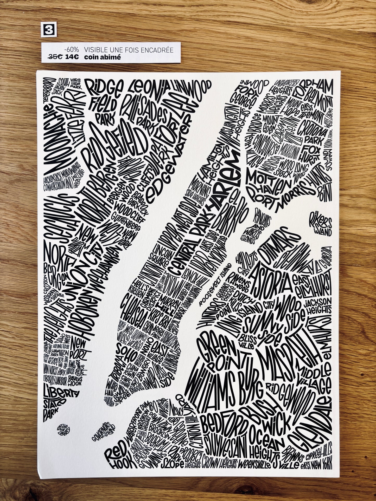 Les imparfaits - New York 30x40cm