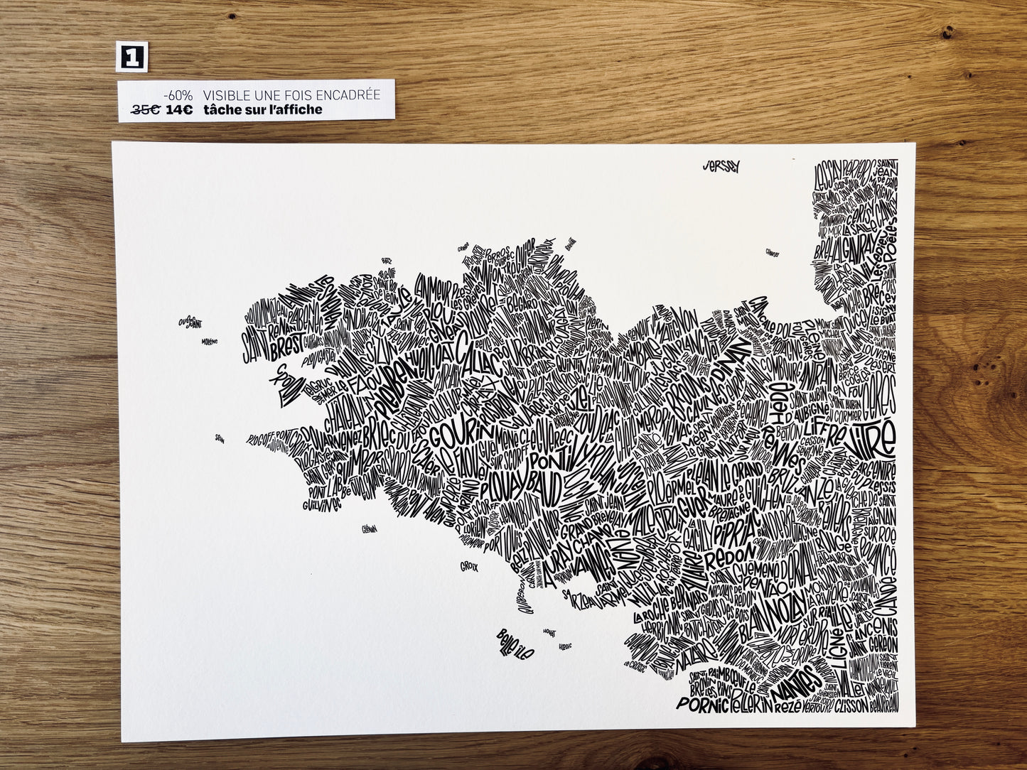 Les imparfaits - Bretagne 30x40cm