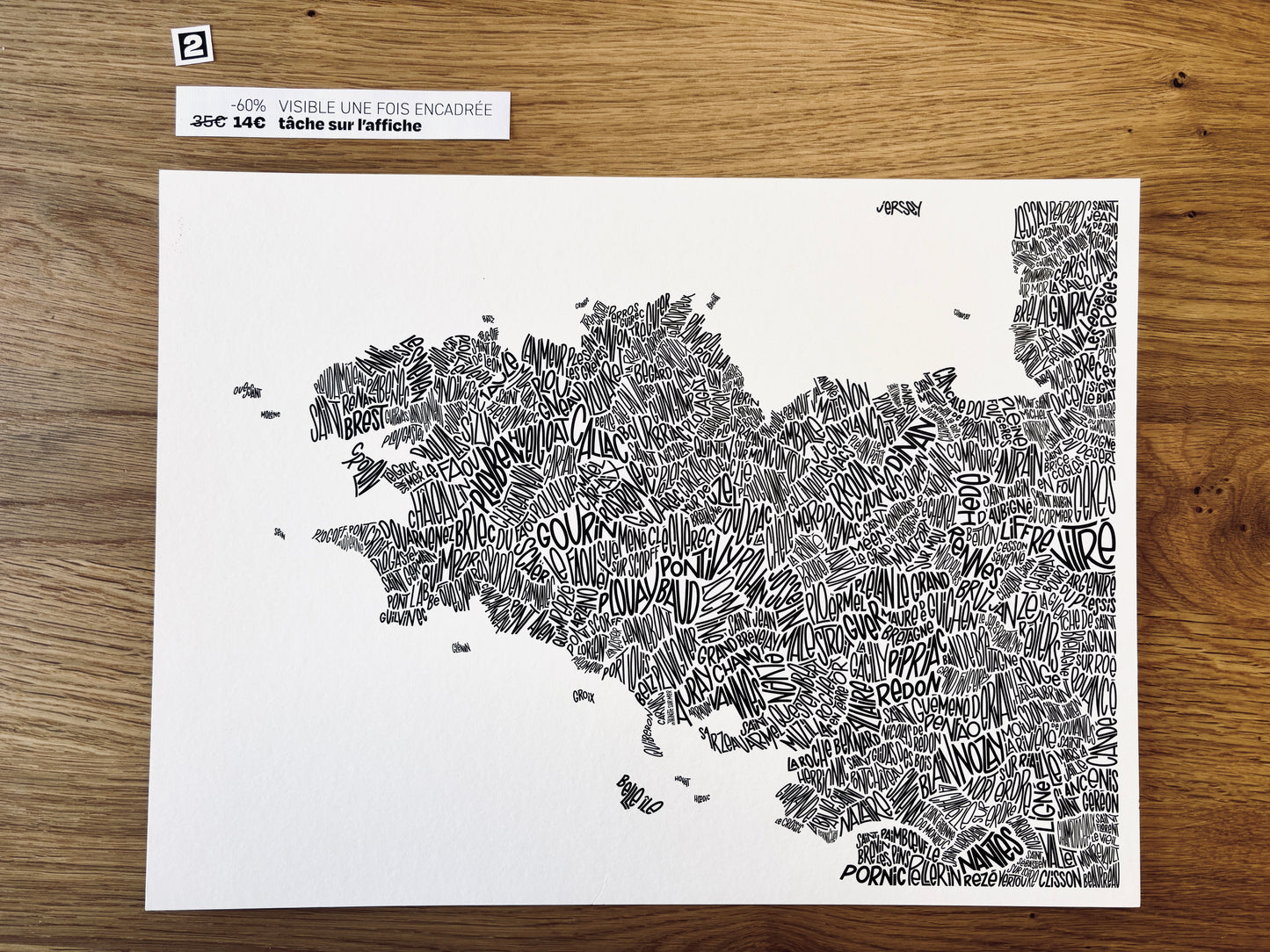 Les imparfaits - Bretagne 30x40cm