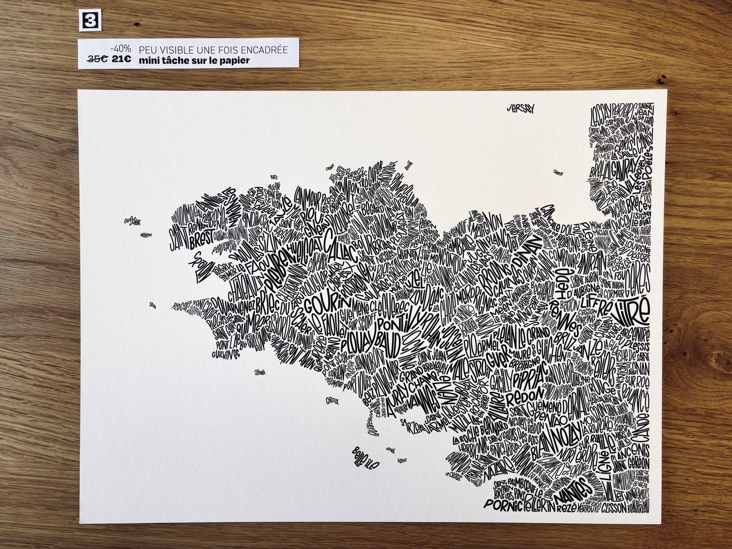 Les imparfaits - Bretagne 30x40cm