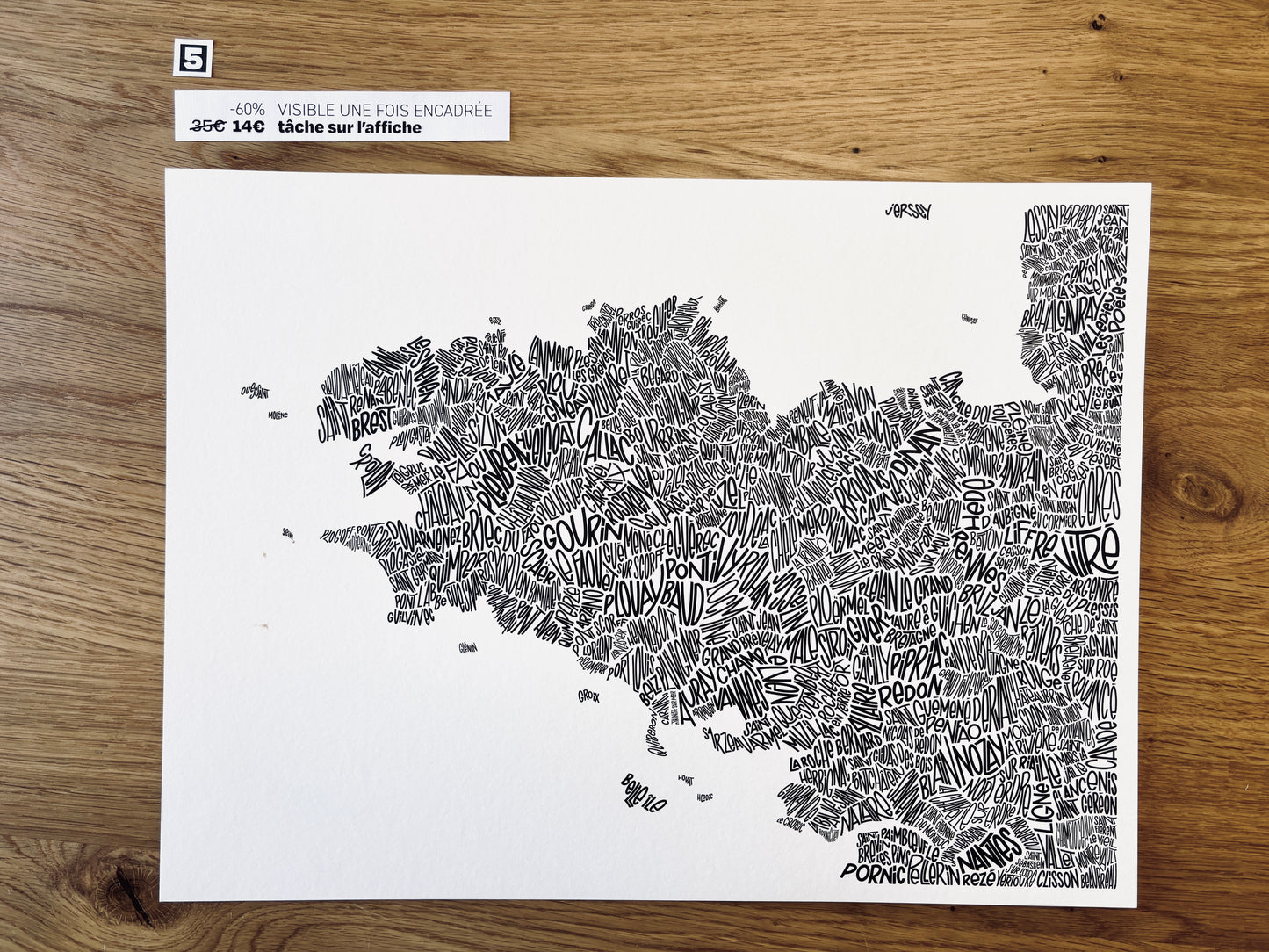 Les imparfaits - Bretagne 30x40cm