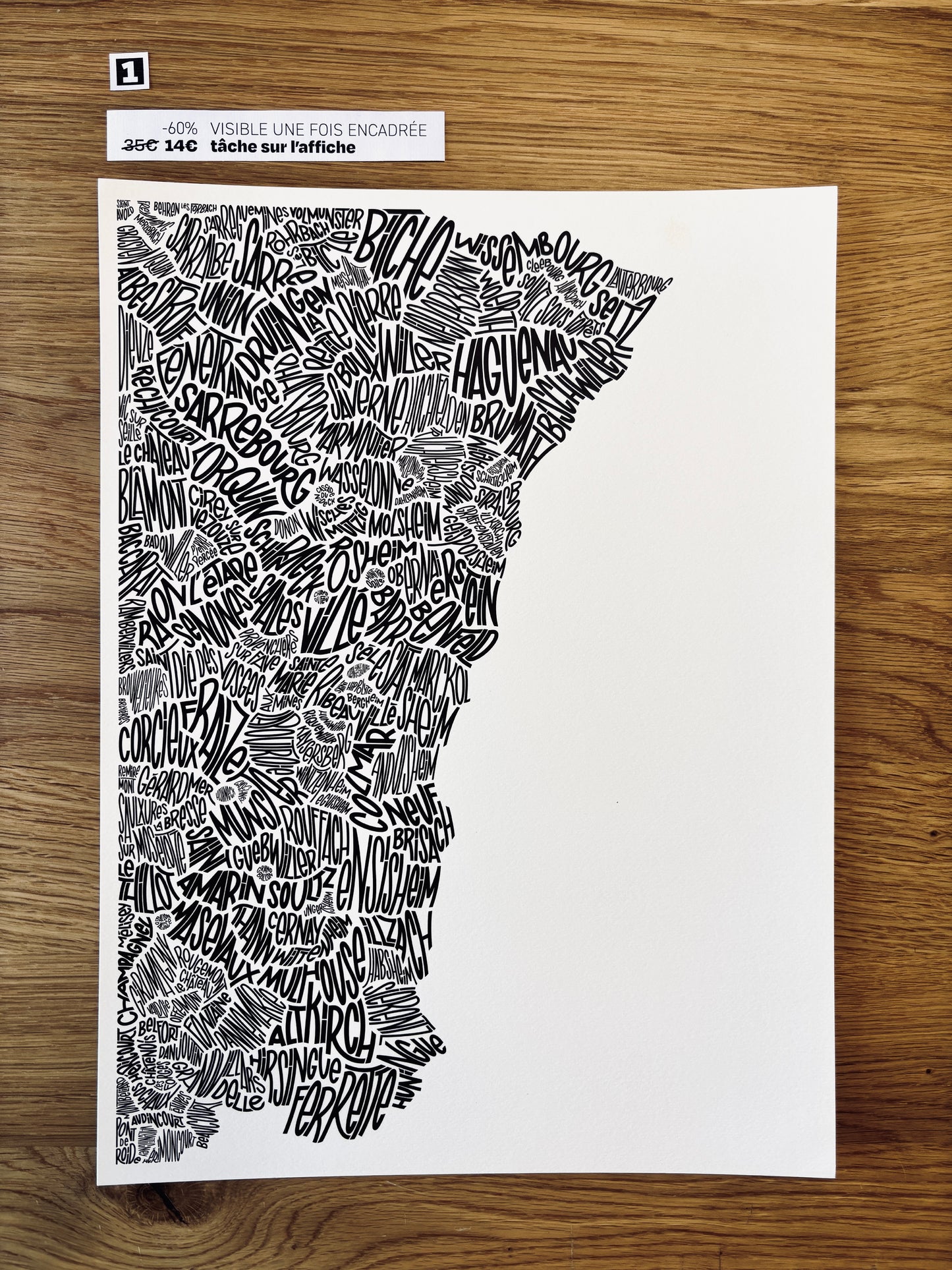 Les imparfaits - L'Est 30x40cm