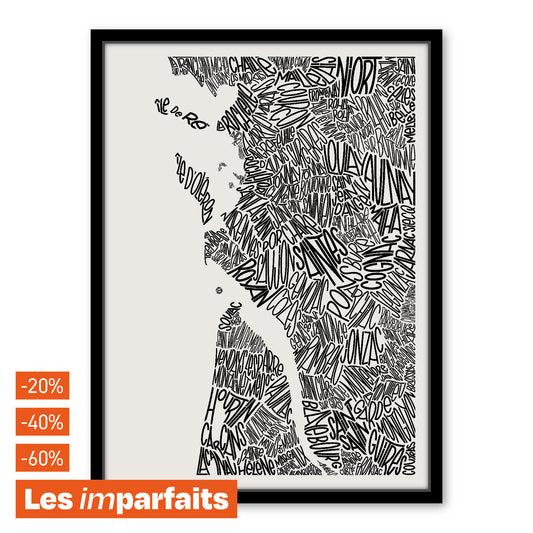 Les imparfaits - Charente-Maritime 30x40cm