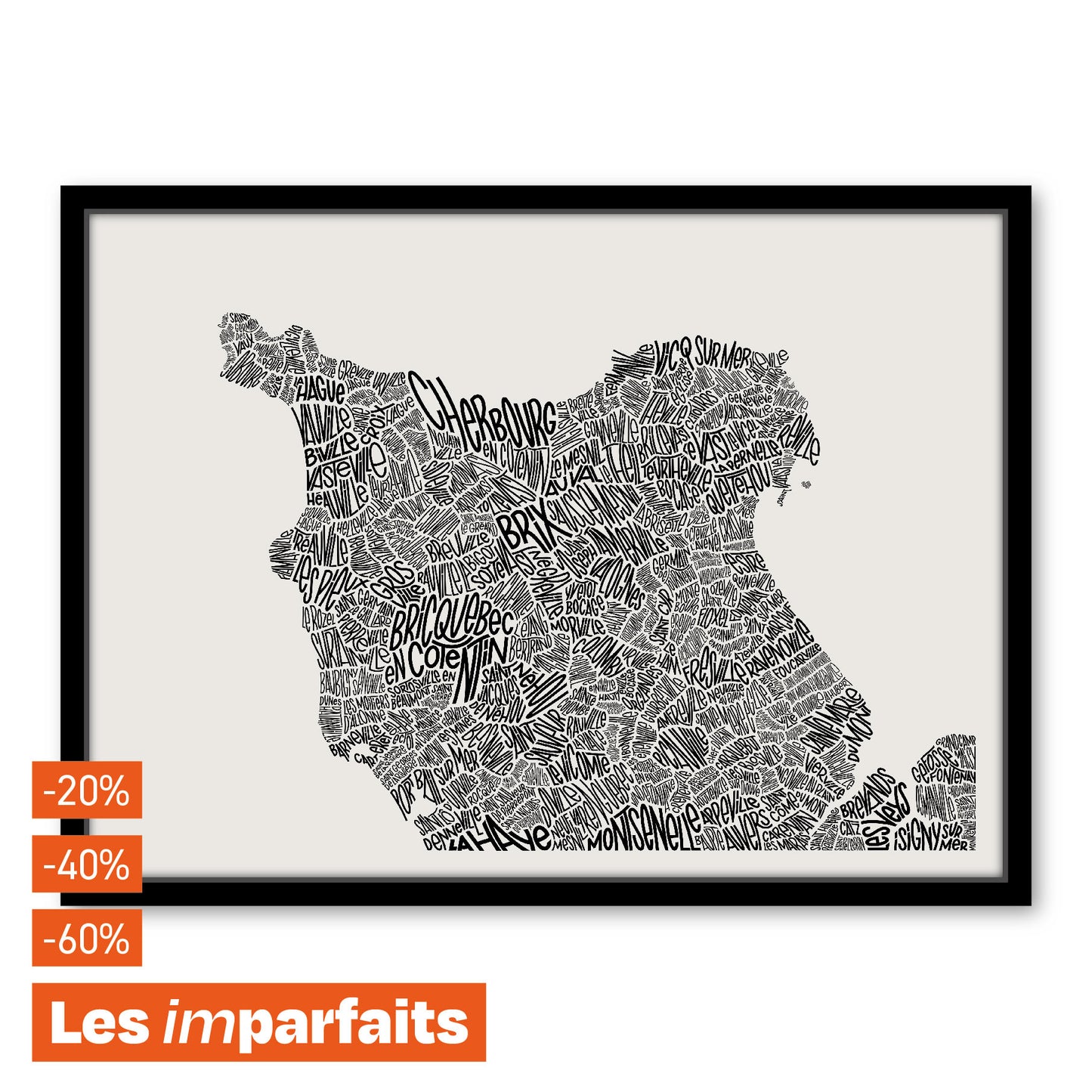 Les imparfaits - Cotentin 30x40cm