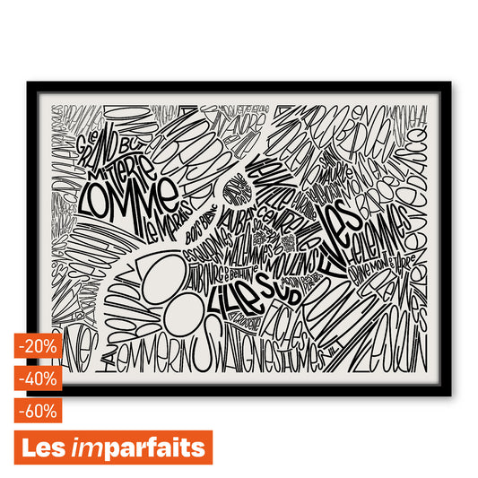 Les imparfaits - Lille 30x40cm