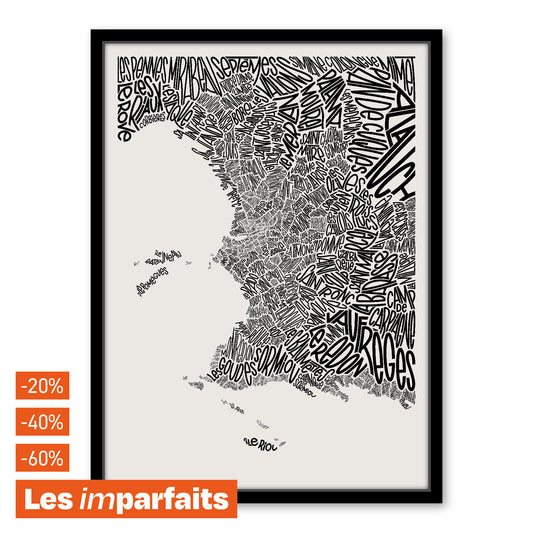 Les imparfaits - Marseille 30x40cm