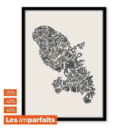 Les imparfaits - Martinique 30x40cm