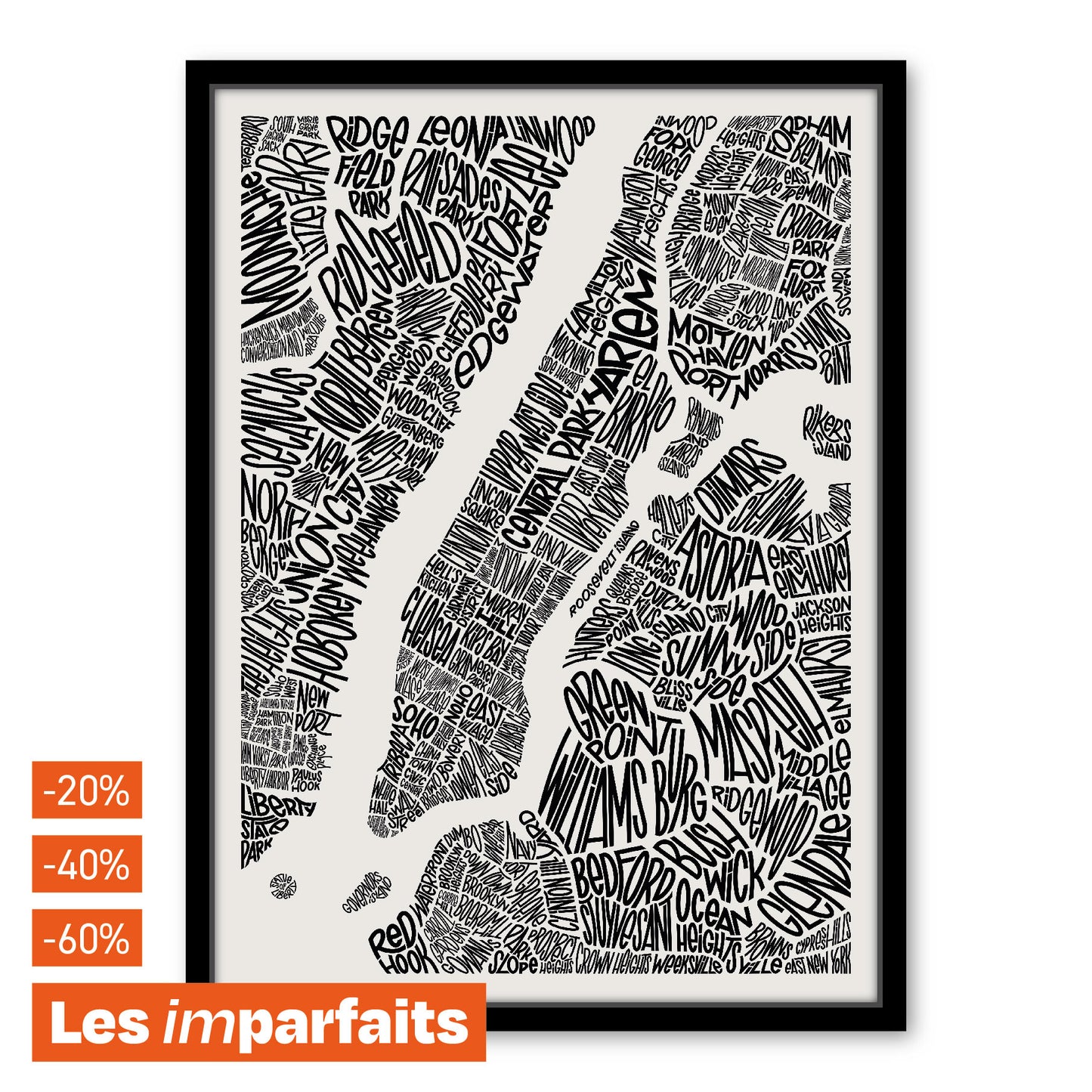 Les imparfaits - New York 30x40cm