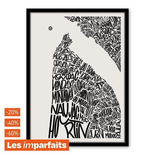 Les imparfaits - Nord Médoc 30x40cm